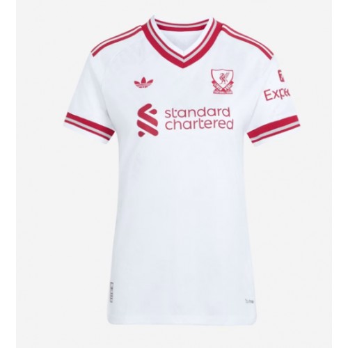 Stroje piłkarskie Liverpool Koszulka Wyjazdowej dla damskie 2026-27 Krótki Rękaw